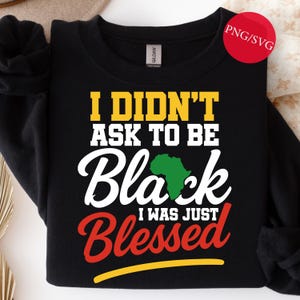 Versterkend Afro-ontwerp: Black Pride png-SVG (digitale download)