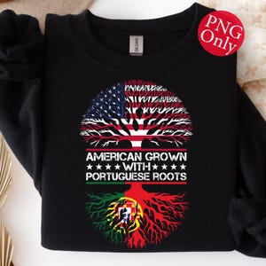 American Portuguese Roots Tree PNG: Heritage Design (Digital Download)