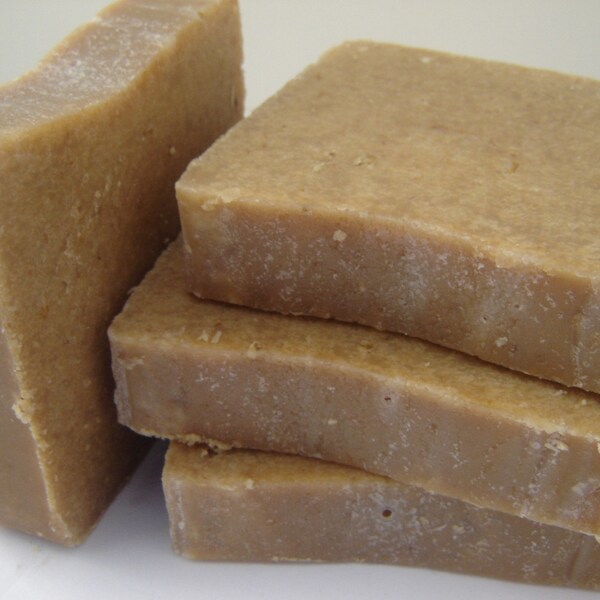 Goats Milk, Oats and Honey Soap - Handmade from Scratch