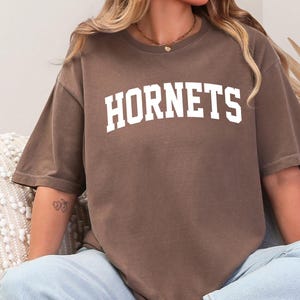 Comfort Colors, Hornets Mascot Shirt,  Hornets Shirt,  Hornets Team Shirt,  Hornets Mascot,  Hornets School Mascot,  Hornets Pride Shirt