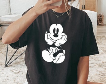 Comfort Colors Mickey Mouse Shirt, Disney Family Matching Tee