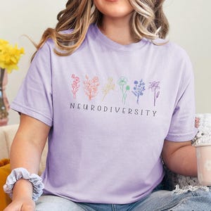 Comfort Colors, Neurodiversity Shirt, Mental Health Awareness Tee, Autism Shirt, Neurodiversity Shirt, Autism Mom Shirt, Sped Teacher Shirt