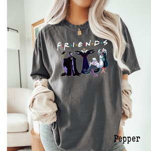 Comfort Colors, Evil Friends Shirt, Evil Queen Shirt, Villains Shirt, Halloween Shirt, Villains Friends Shirt, Evil Friends Halloween Shirt