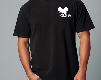 Komfortfarben, Papa Shirt, Disney Papa Shirt, lustiges Disney Papa Shirt, Vatertagsgeschenk, Geschenk für Papa, Mickey Disney Papa Shirt, Disney Shirt
