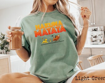 Comfort Colors, Animal Kingdom Shirt, Hakuna Matata shirt, Disney shirts, Disney shirts, Animal Kingdom Shirt, Disney vacation Shirt