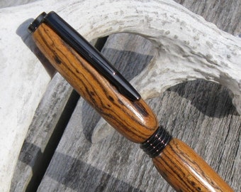 Exotic Bocote Hardwood Anelli Twist Pen