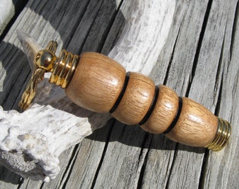 Butternut Wooden Secret Compartment Keychain