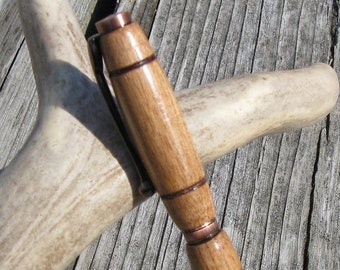 Palm Wood Refillable Business Twist Pen