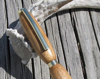 Butternut Wood Refillable Twist Pen