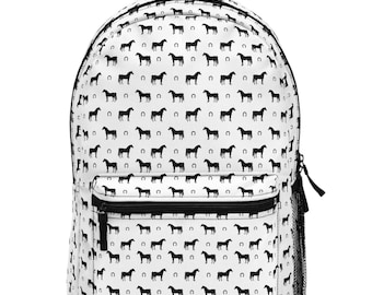 Mochila minimalista para amantes de los caballos