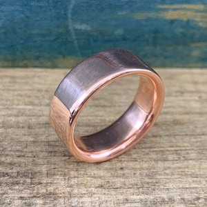 Copper Ring - Classic Copper Wedding Band