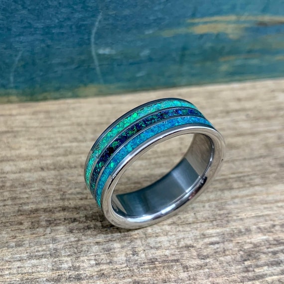 Anillos de titanio se oxidan new arrivals