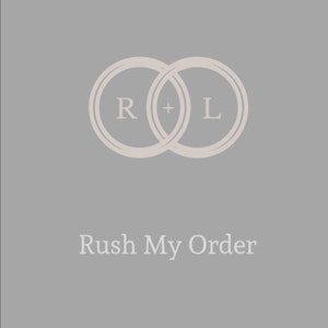 Rush My Order, Rush Order for Rings by Rob and Lean only