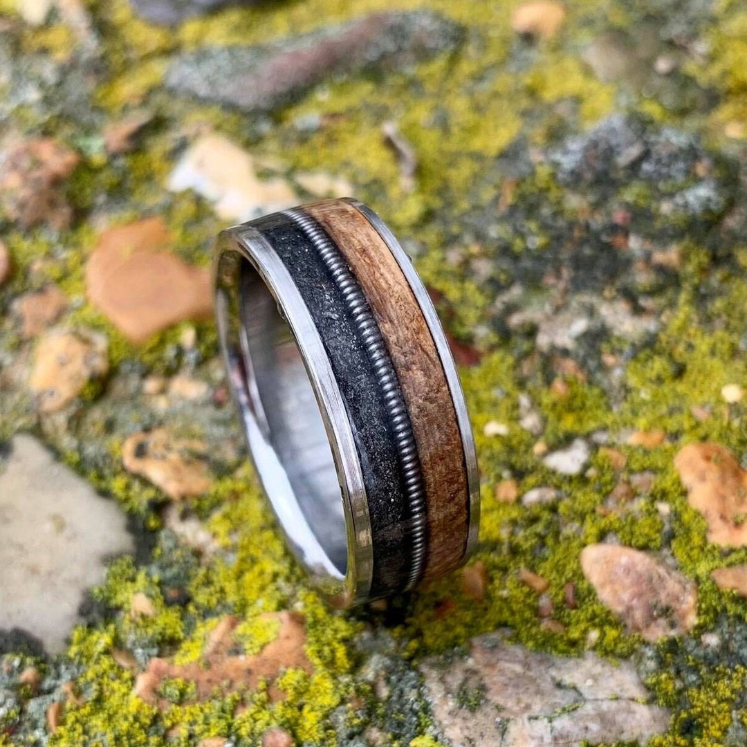 Shotgun shell wedding band best sale