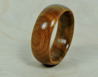 Mens Wood Ring - Wood Wedding Band - Handmade Wood Ring