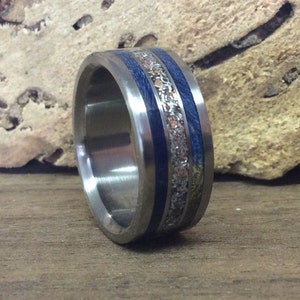 Titanium Ring Wood Ring Eco Friendly Ring Wedding Ring - Etsy