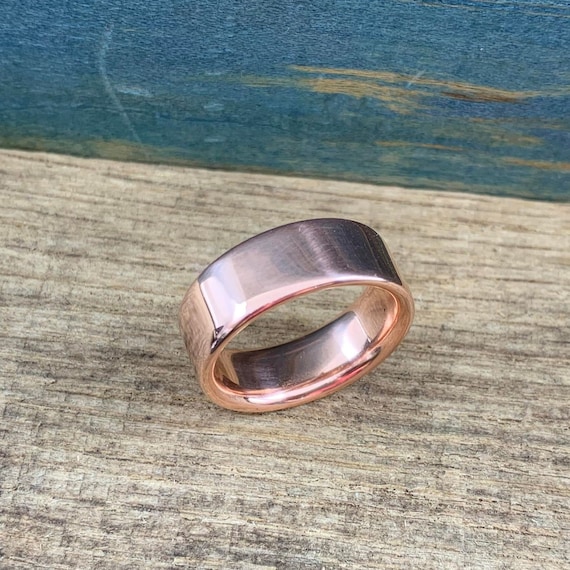 Vintage copper wedding ring sale