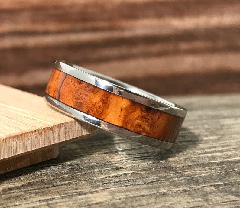 Men's Alternative Wedding Band Titanium Ring With Etsy