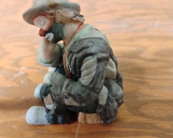 The Thinker  Emmett Kellly JR.