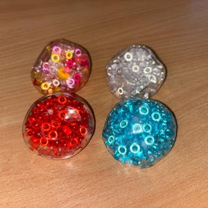 Crunchy Squishy ball  - Unique Sensory Fidget Toy - Autism ADHD Friendly Calming Stimulating Tactile Fun Cute Gift Idea