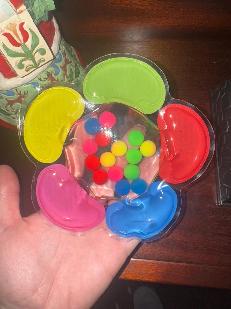 Large Squishy Colour Sorting Toy - Educational Fine Motor Calming ...