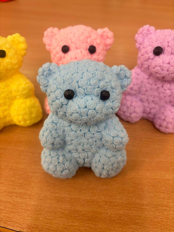 Squishy Forever Rose Bear - Sensory Fidget Toy - Autism ADHD Friendly  Anxiety Relief Self Soothing Calming Soft Squish - Cute Fun Gift Idea - Etsy