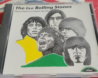 CD des Rolling Stones Live à Londres 1963-65 Label Document Records. Importation originale de la presse. RD 007