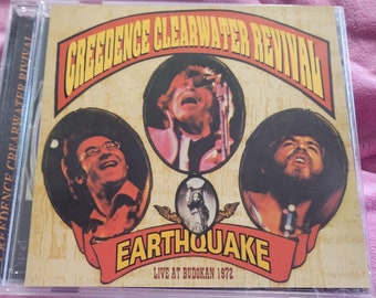 Creedence Clearwater Revival CCR Earthquake Live at Budokan 1972 CD import original presse limitée label Killing Floor.