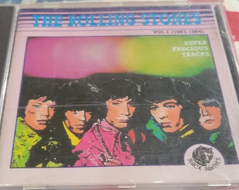 CD des Rolling Stones Super Precious Tracks Vol1 1963-1964 Import presse originale du label Black Panther.