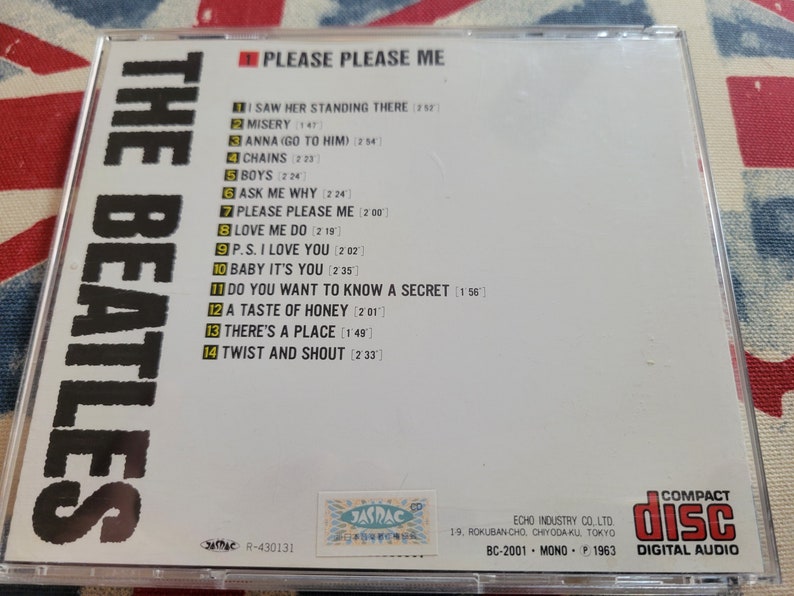 The Beatles Please Please Me CD Japan Import Rare Out of Print Near ...