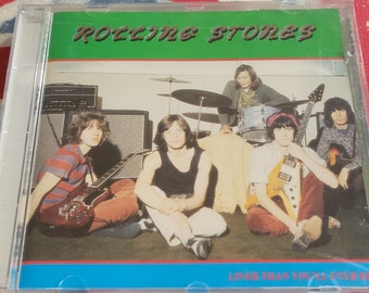 Le CD des Rolling Stones Liver Than You'll Ever Be Living Legend Records Label. Importation originale de la presse. LLR CD 006