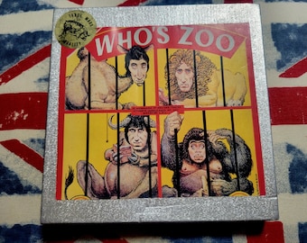 The Who Who's Zoo TMOQ 2 CD original press. 111 copies worldwide. Rarest Who CD. Trade Mark of Quality Mint