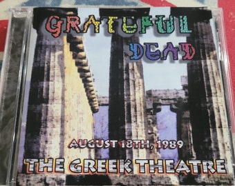 Grateful Dead The Greek Theatre 1989 CD promotionnel live import édition limitée