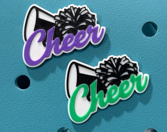 Cheer Bogg Bag Charms Cheerleader