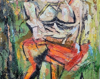 willians de kooning Óleo sobre tela al estilo del artista
