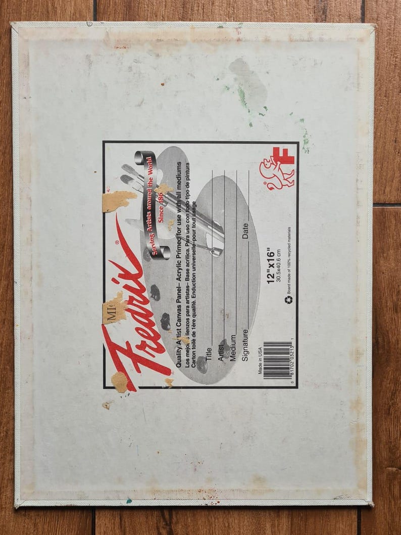 oleo sobre tela al carton al estilo del artista jean michel basquiat image 4