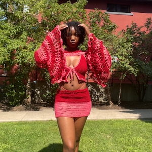 Crochet Festival Set Etsy