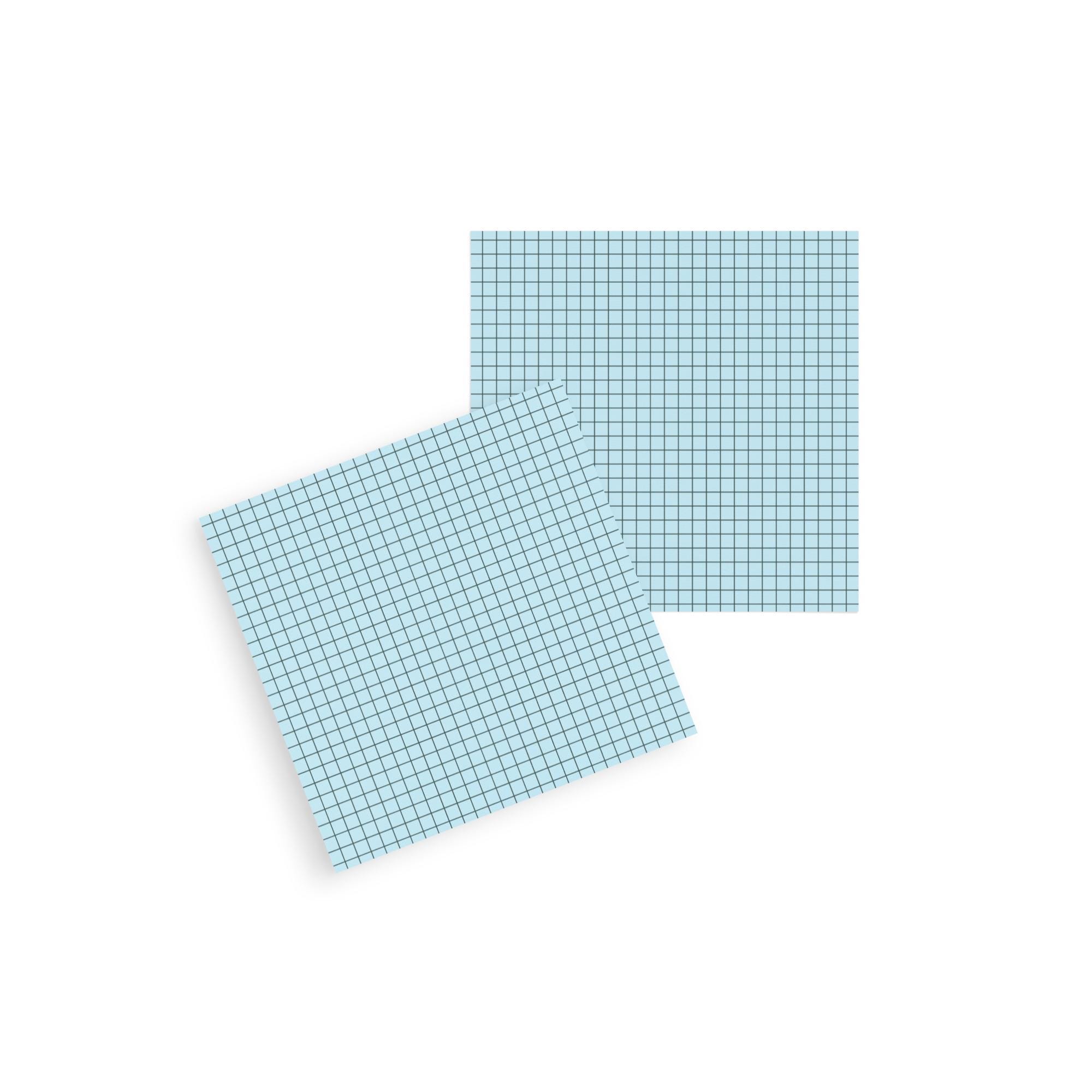 Sticky Grid Paper Grid Post-it® | 50-sheet Sticky Graph Notepad | 3x3 Square Pad | Powder ...