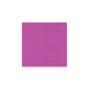 Puede incluir: Un patrón cuadrado de color magenta con una cuadrícula de pequeños signos más dorados. El patrón está espaciado uniformemente y cubre toda la superficie, creando un diseño simétrico y visualmente atractivo.