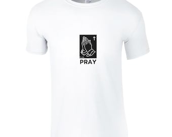 Pray T-Shirt, Unisex Christian T Shirt, Faith Shirt, Christian Gift,