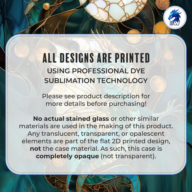 Majestic dragon stained glass mosaic phone case for iPhone 17 16 15 14 13 12 11 Pro Max X XR 8 Galaxy S26 S25 S24 S23 S22 Google Pixel image 2