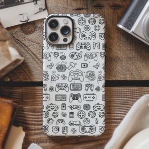 Cute controllers and handhelds video game phone case for iPhone 15 14 13 12 11 Pro Max X XR XS 8, Samsung S20 S21 S22 S23 S24, Google Pixel
