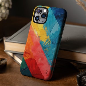 Diagonal rainbow rough retro stripes phone case cover for iPhone 15 14 13 12 11 Pro Max X XR XS 8, Samsung Galaxy S24 S23 S22, Google Pixel