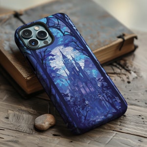 Vampire sanctuary haunting dark fantasy phone cover for iPhone 16 15 14 13 12 11 Pro Max X XR XS 8 Samsung S20 S21 S22 S23 S24 Google Pixel