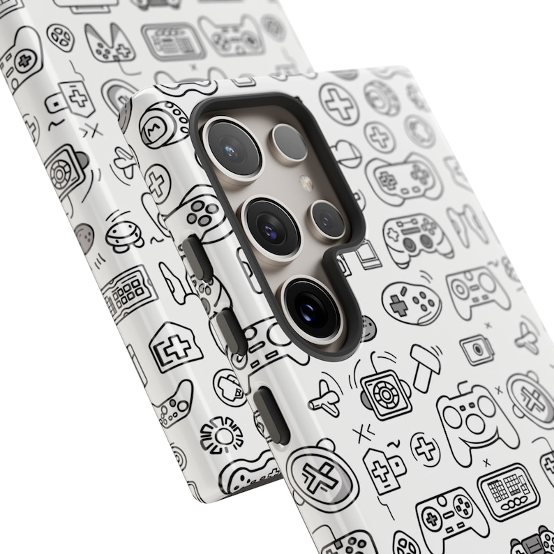 a phone case with a pattern on it