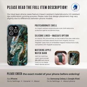 Chinese dragon stained glass mosaic phone case for iPhone 17 16 15 14 13 12 11 Pro Max X XR XS Samsung S26 S25 S24 S23 S22 Google Pixel afbeelding 3