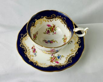 Tasse à thé et soucoupe Coalport