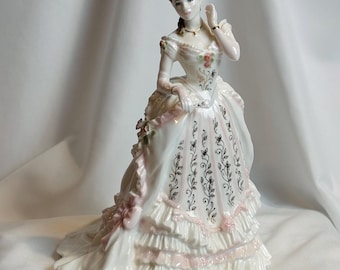 Royal Worcester “The Jewel in the Crown” Limited Edition Figurine – Splendour at Court by John Bromley