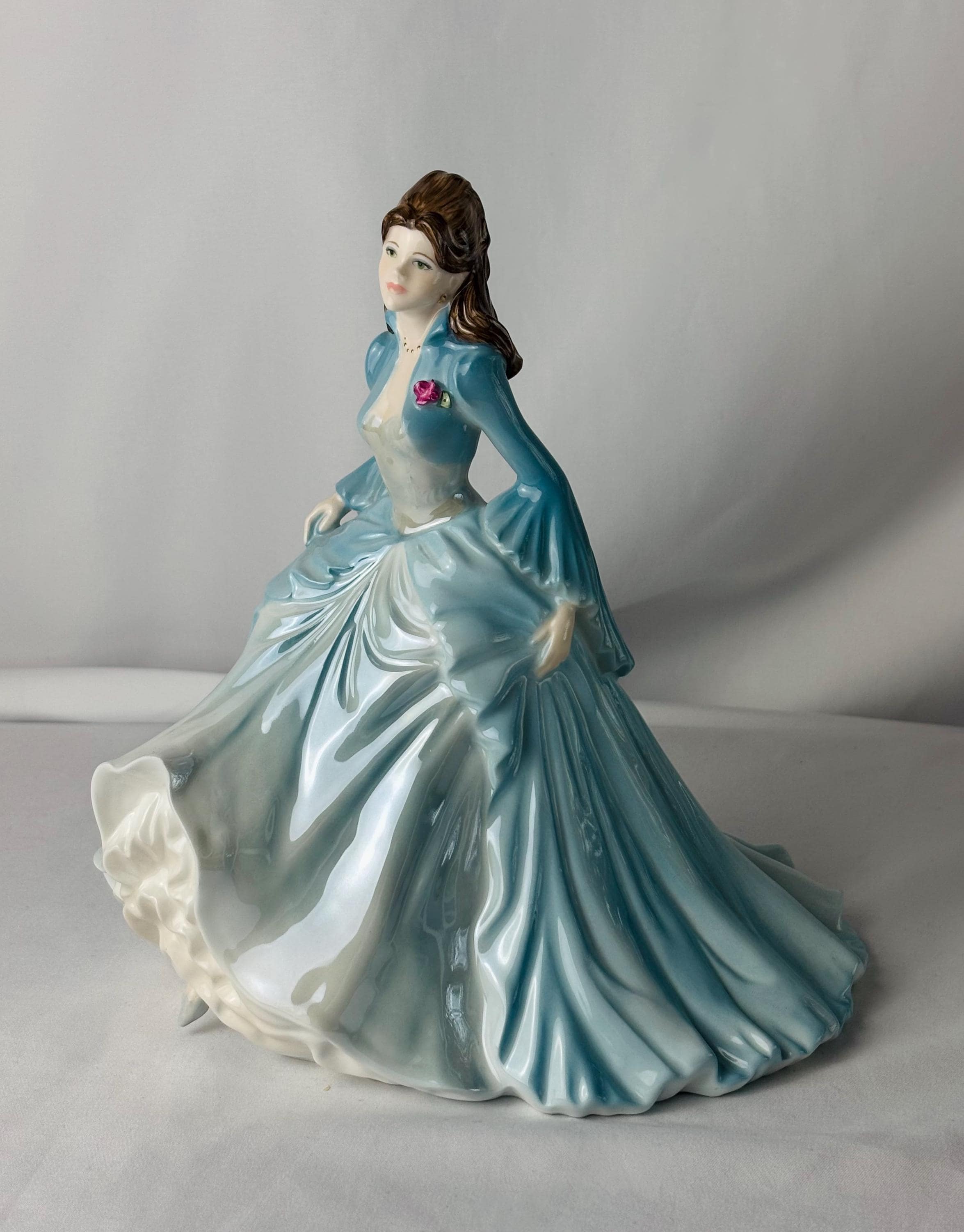 Coalport Figurine, Ladies of Fashion, Mary,8,5h - Etsy UK