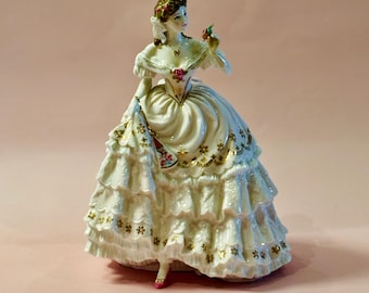 Royal Worcester May Ball Figurine, Glittering Collection Elegant